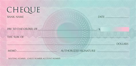 Cheque.