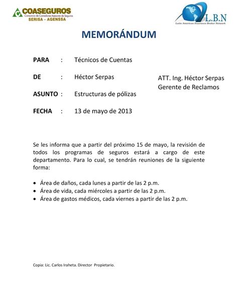 Memorandum.