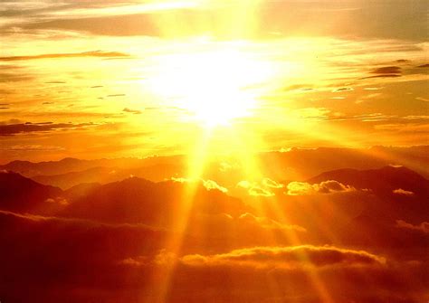 Sunshine.