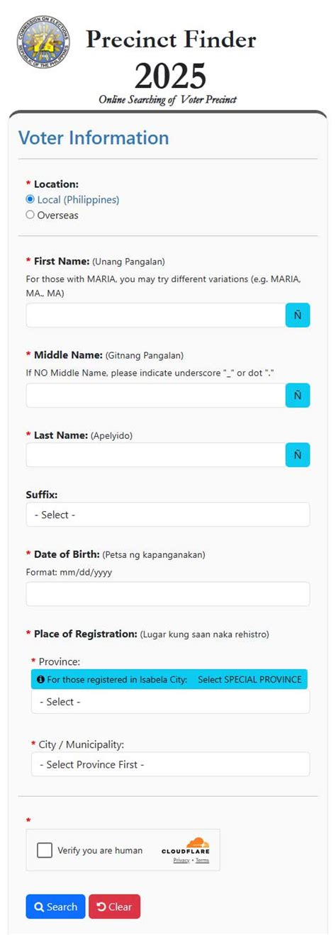 precintfinder.comelec.gov.ph