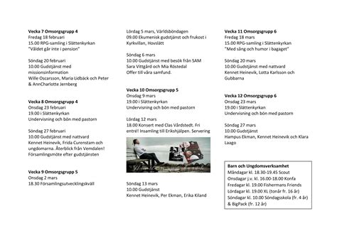 programblad.