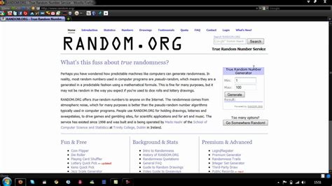 random.org.