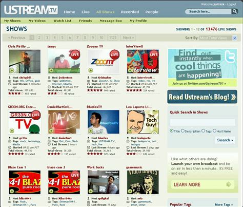 ustream.tv.
