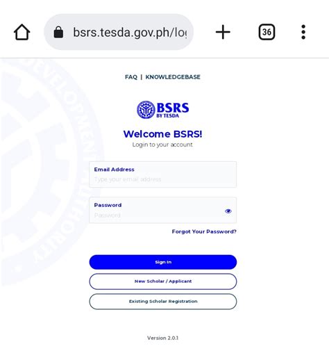 www.bsrs.tesda.gov.ph