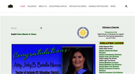www.depedcamsur.com.